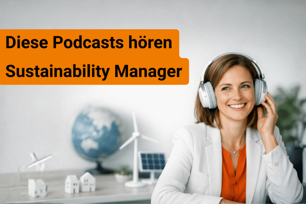 Sustainability Podcasts für Nachhaltigkeitsmanager in der Übersicht