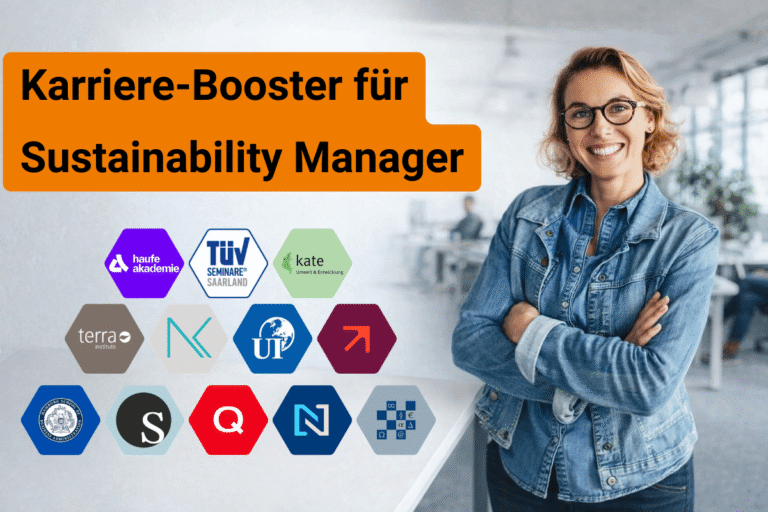 Top Weiterbildungen für Sustainability Manager