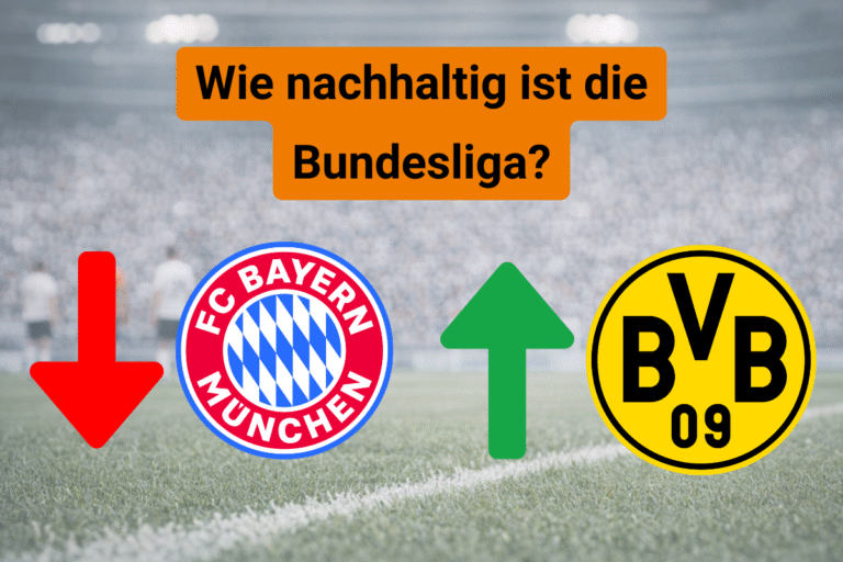 Übersicht von Nachhaltigkeitsberichten der Bundesligaclubs